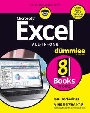 دانلود کتاب Excel All-In-One For Dummies, 2022
