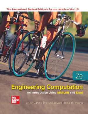 دانلود کتاب Engineering Computation – An Introduction Using Matlab And Excel, 2nd ed, 2020