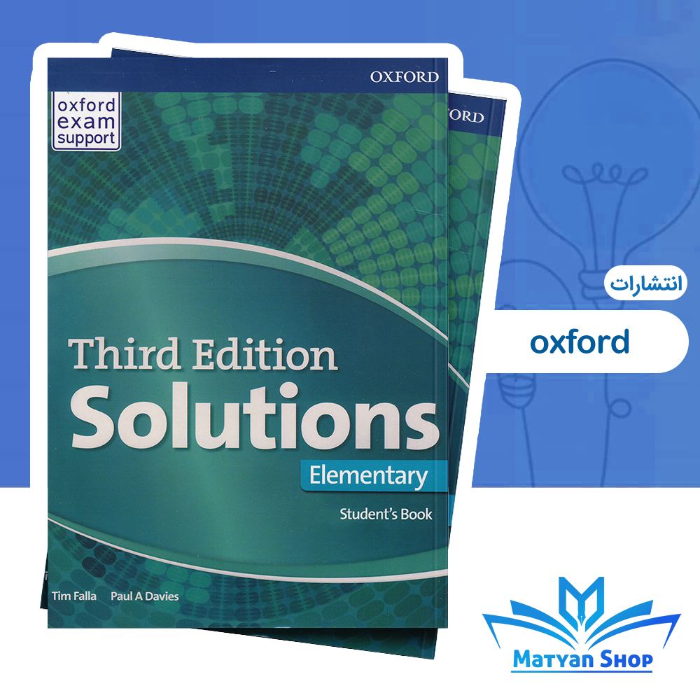 کتاب Solutions Elementary ادیشین سوم