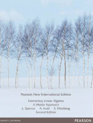 دانلود کتاب Elementary linear algebra: a matrix approach