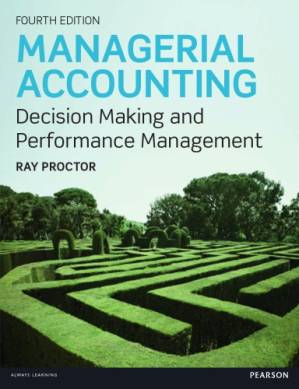 دانلود کتاب Managerial Accounting for Business Decisions: Decision Making and Performance Improvement. Ray Proctor