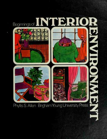دانلود کتاب Beginnings of Interior Environment, 1977