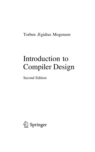 دانلود کتاب Introduction to Compiler Design