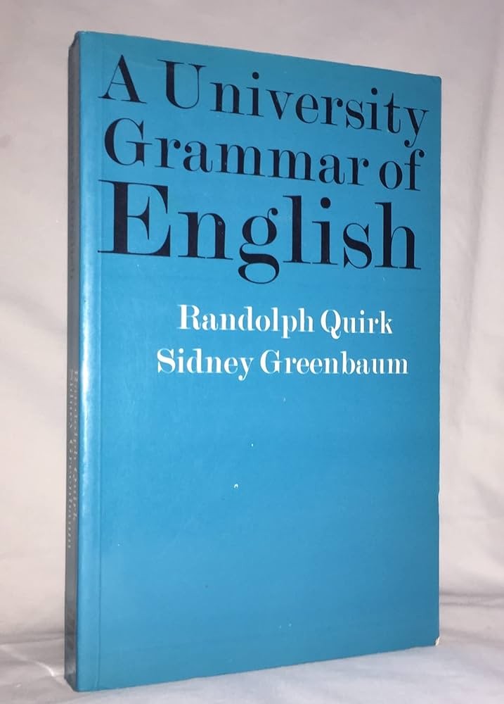 کتاب A University grammar of English