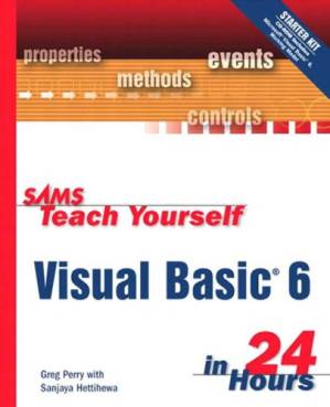 دانلود کتاب Sams Teach Yourself Visual Basic 6 in 24 Hours [With CD-ROM]