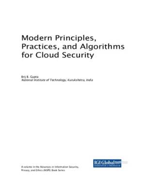 دانلود کتاب Modern Principles, Practices, and Algorithms for Cloud Security