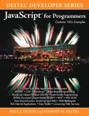 دانلود کتاب JavaScript for Programmers: Deitel’s Developer Series