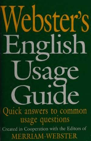 دانلود کتاب Webster’s English Usage Guide