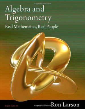 دانلود کتاب Algebra and Trigonometry: Real Mathematics, Real People