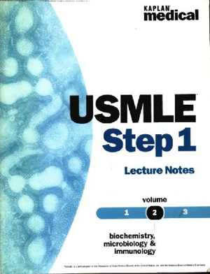 دانلود کتاب Kaplan Usmle Step 1 Lecture Notes – Biochemistry, Microbiology And Immunology, 2001