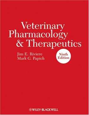 دانلود کتاب Veterinary Pharmacology And Therapeutics, 9th ed, 2009