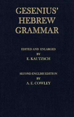 دانلود کتاب Gesenius’ Hebrew Grammar
