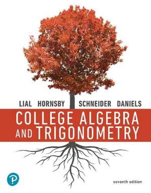 دانلود کتاب College Algebra And Trigonometry, 7th ed, 2020