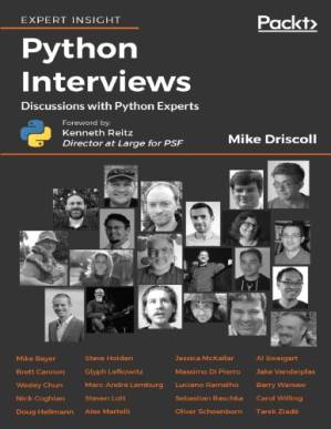 دانلود کتاب Python Interviews: Discussions with prolific programmers
