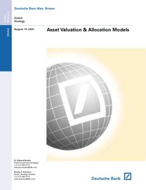 دانلود کتاب Asset Valuation & Allocation