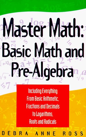 دانلود کتاب Master math: Basic Math and Pre-Algebra