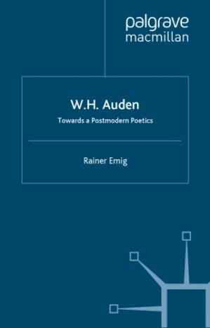 دانلود کتاب W.H. Auden: towards a postmodern poetics