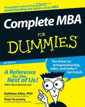 دانلود کتاب Complete MBA For Dummies 2nd Edition
