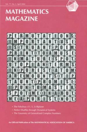 دانلود کتاب Mathematics Magazine 77 2