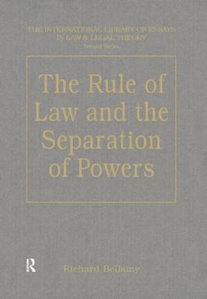 دانلود کتاب The Rule of Law and the Separation of Powers