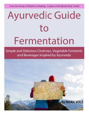 دانلود کتاب Ayurvedic Guide to Fermentation