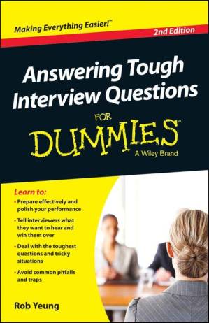 دانلود کتاب Answering Tough Interview Questions For Dummies