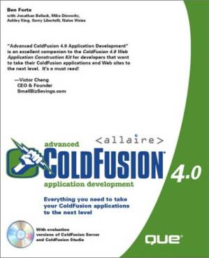 دانلود کتاب Advanced ColdFusion 4.0 Application Development