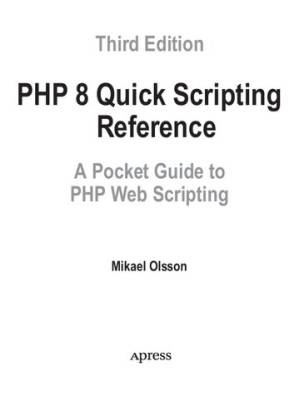 دانلود کتاب PHP 8 Quick Scripting Reference