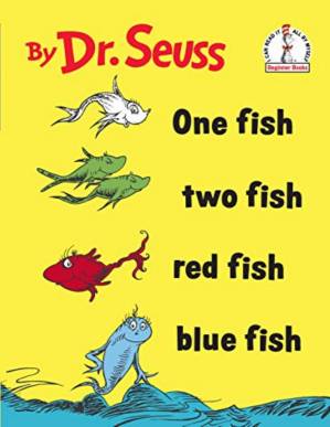 دانلود کتاب One Fish Two Fish Red Fish Blue Fish
