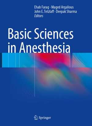 دانلود کتاب Basic Sciences In Anesthesia, 2018