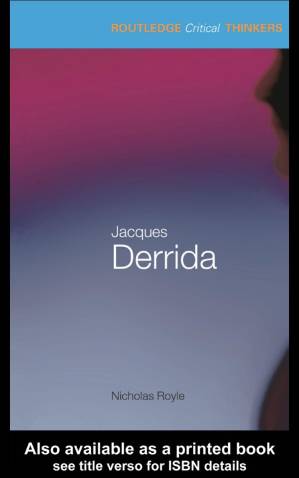 دانلود کتاب Jacques Derrida