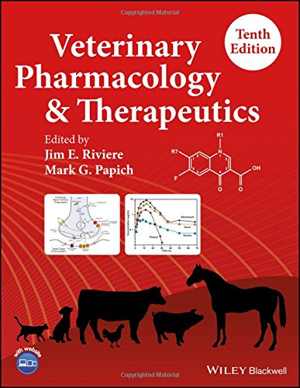 دانلود کتاب Veterinary Pharmacology And Therapeutics, 10th ed, 2018