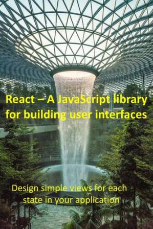 دانلود کتاب React – A JavaScript library for building user interfaces: Design simple views for each state in your application