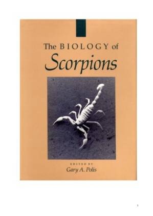 دانلود کتاب The Biology of Scorpions