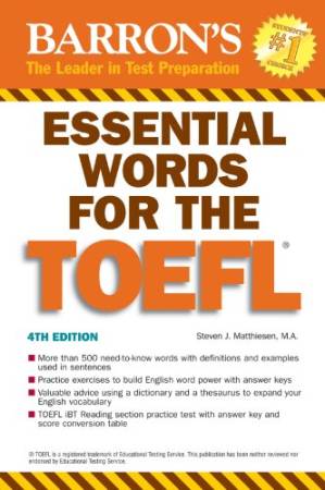 دانلود کتاب Essential Words for the TOEFL (Barron’s Essential Words Series)