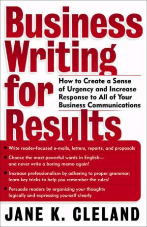 دانلود کتاب Business Writing for Results