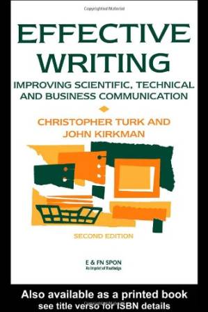 دانلود کتاب Effective Writing: Improving Scientific, Technical and Business Communication
