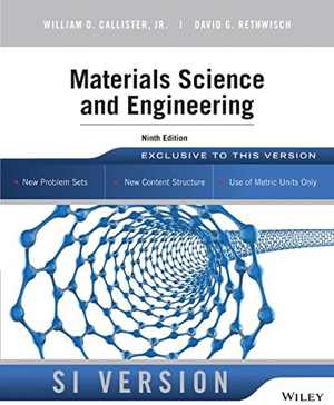 دانلود کتاب Materials Science And Engineering, 9th ed, 2014