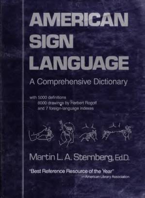دانلود کتاب American Sign Language Dictionary