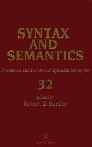 دانلود کتاب SYNTAX AND SEMANTICS VOLUME 32