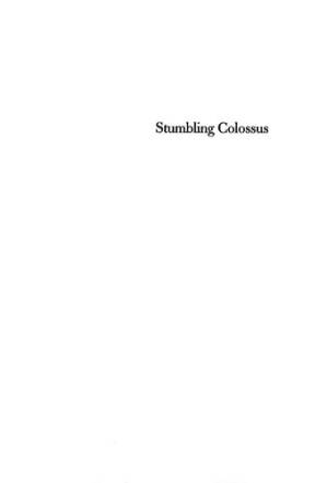 دانلود کتاب Stumbling colossus : the Red Army on the eve of World War