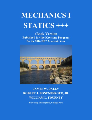 دانلود کتاب Mechanics I Statics +++, 4th ed, 2016