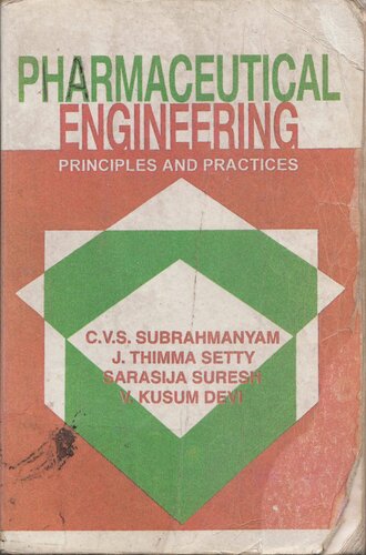 دانلود کتاب Pharmaceutical Engineering (Principles And Practices), 2005