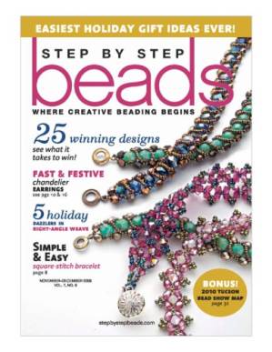 دانلود کتاب Step by Step Beads November-December 2009
