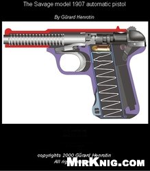 دانلود کتاب The Savage model 1907 automatic pistol