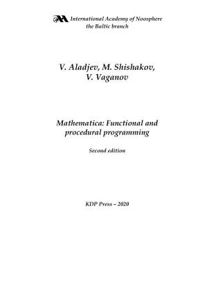 دانلود کتاب Mathematica: Functional and procedural programming