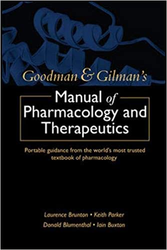 دانلود کتاب Goodman & Gilman’S Manual Of Pharmacology And Therapeutics, 2008