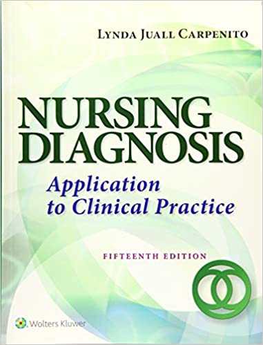 دانلود کتاب Nursing Diagnosis – Application To Clinical Practice, 15th ed, 2016