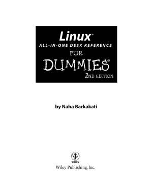 دانلود کتاب Linux All-in-One Desk Reference For Dummies (For Dummies (Computer/Tech))