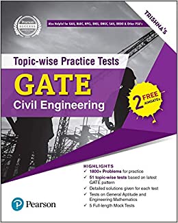 دانلود کتاب Gate Civil Engineering Topic-Wise Practice Tests, 2019